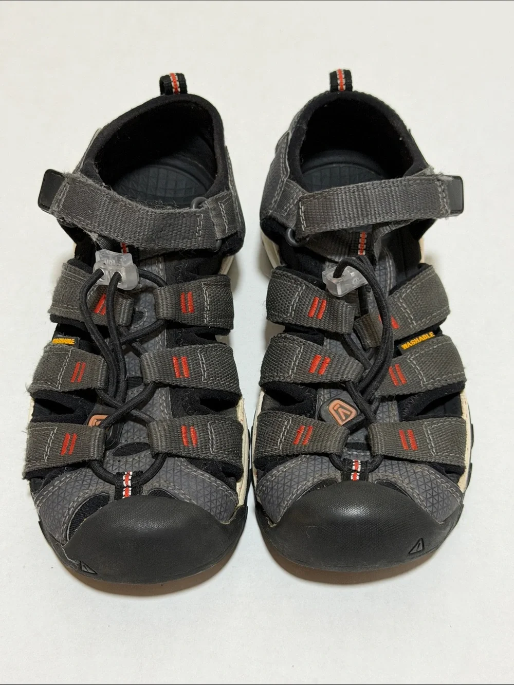 KEEN Newport Neo H2 Sandals - Black Grey Kid’s Size 2